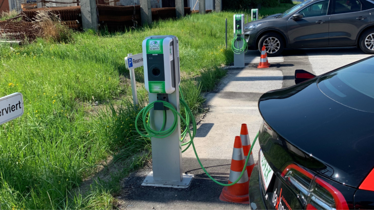 Wallboxen bei der Firma Aptiv in Mattighofen