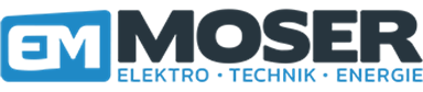Logo Elektro- und Gebäudetechniker EM Moser GmbH